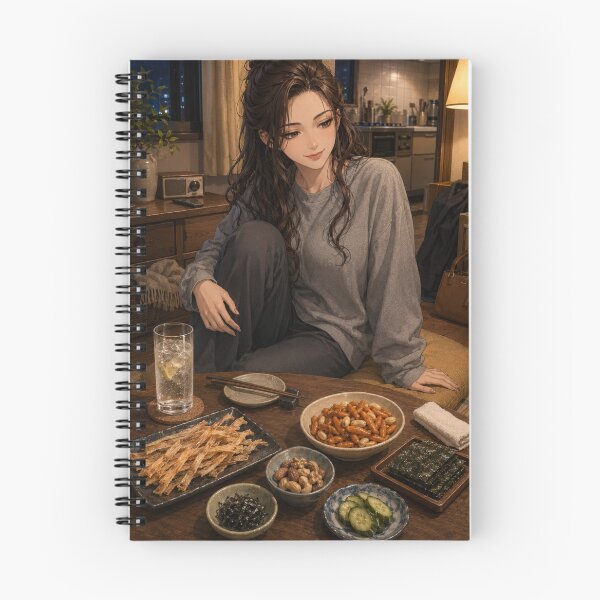 Item preview, Midnight Dry Snacks – Glamorous Anime Night designed and sold by SEIMEI2025.