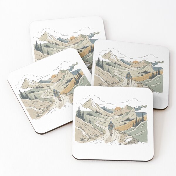 Item preview, Wandering Through Majestic Mountain Trails designed and sold by GrzegorzTravels.