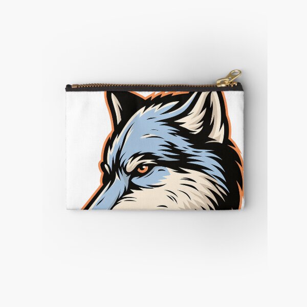 Item preview, Sticker - Decal - Focused Wolf Emblem designed and sold by ForeverPrintsOK.