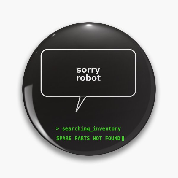 Item preview, No Spare parts designed and sold by Sorry-Robot.