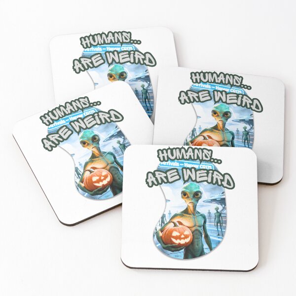 Item preview, UFO Halloween Collection - Humans...are weird - designed and sold by CG17s.