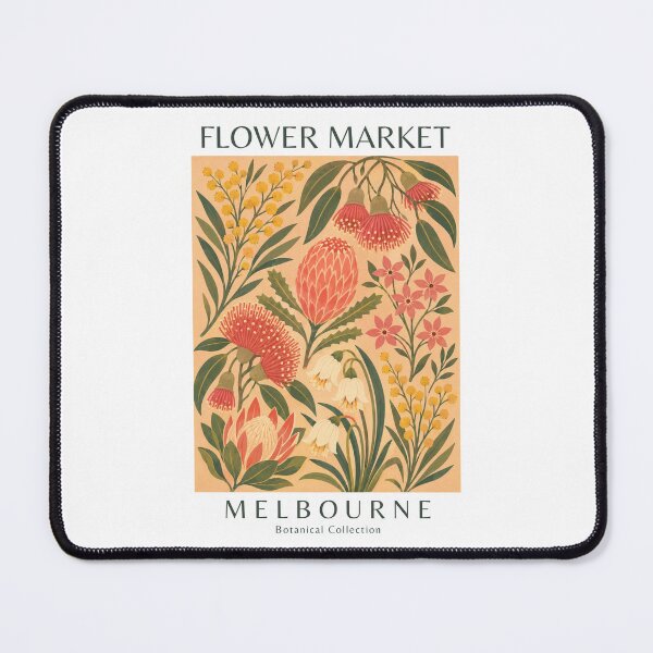 Item preview, Melbourne - Flower Market designed and sold by StudioRedKoala.