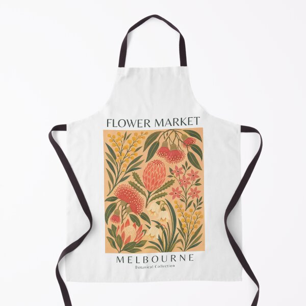 Item preview, Melbourne - Flower Market designed and sold by StudioRedKoala.