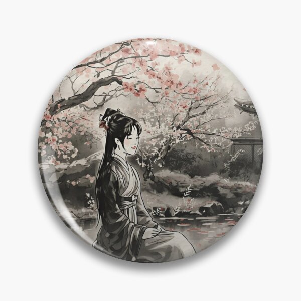 Item preview, Sitting quietly in a Japanese Garden designed and sold by Old Barn Studios.