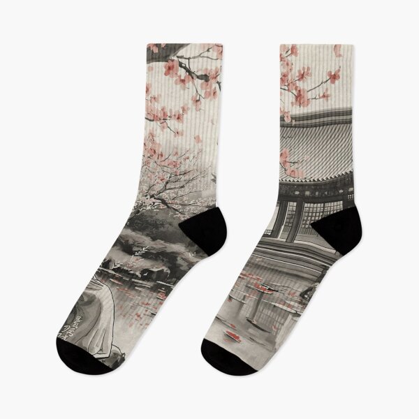 Item preview, Sitting quietly in a Japanese Garden designed and sold by Old Barn Studios.