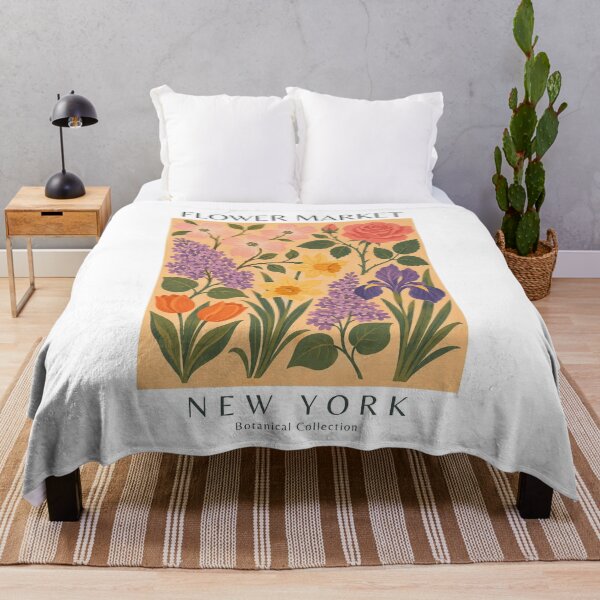 Artikelvorschau, New York – Blumenmarkt entworfen und verkauft von StudioRedKoala.