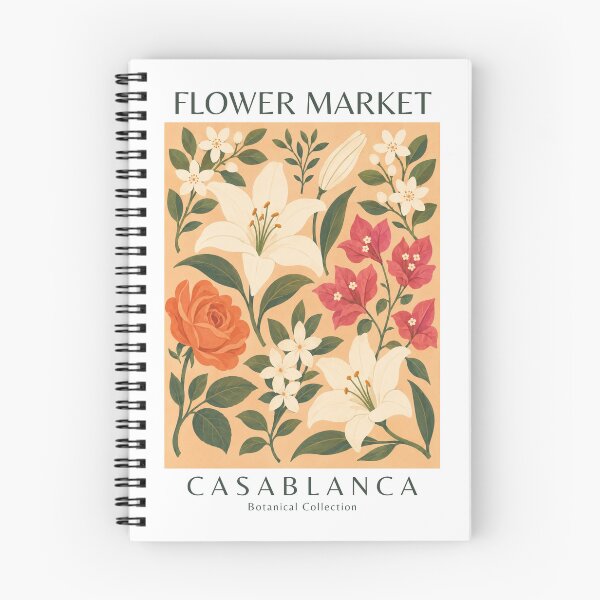 Item preview, Casablanca - Flower Market designed and sold by StudioRedKoala.