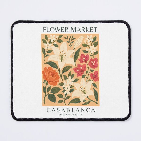 Item preview, Casablanca - Flower Market designed and sold by StudioRedKoala.