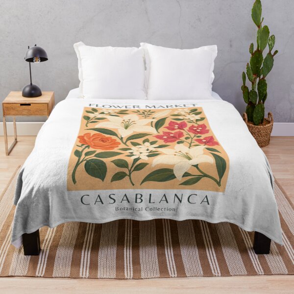 Item preview, Casablanca - Flower Market designed and sold by StudioRedKoala.
