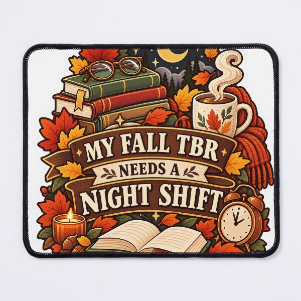 Item preview, My Fall TBR Needs a Night Shift Reader designed and sold by supertae.