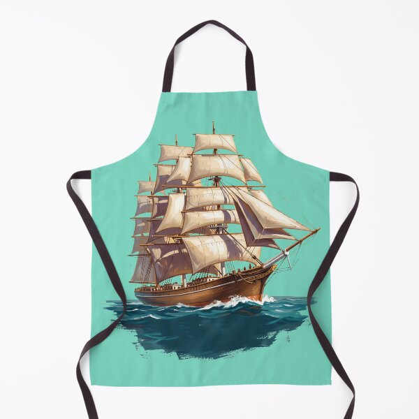 Item preview, The Great Tea Race Clipper Ship - Vintage Maritime Nautical Ocean Sailing Art Print designed and sold by FreiherrPK.