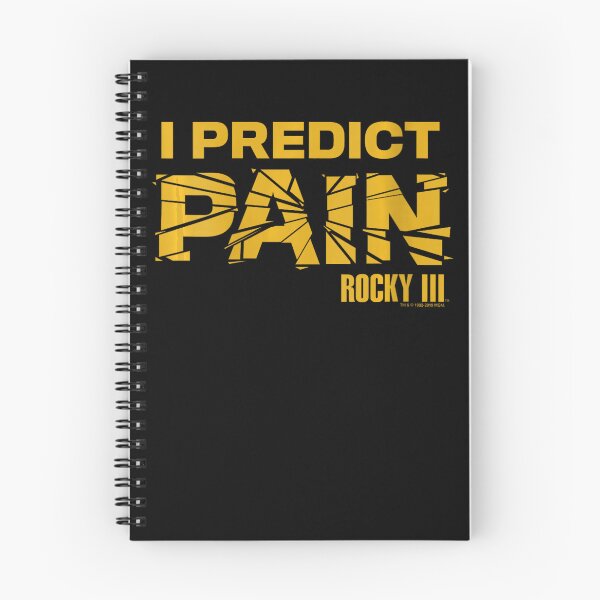 Item preview, Rocky III I Predict Pain Typography Design designed and sold by FernMary.