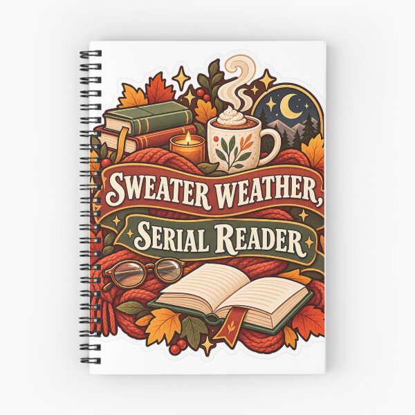 Item preview, Sweater Weather Serial Reader Fall Books designed and sold by supertae.