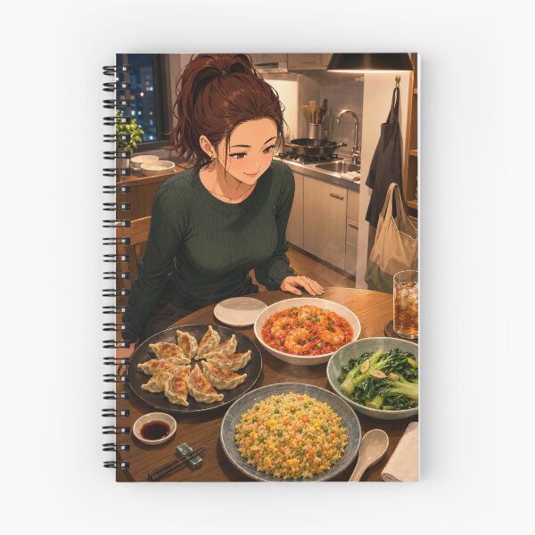 Item preview, Chinese Feast – Colorful Anime Supper designed and sold by SEIMEI2025.