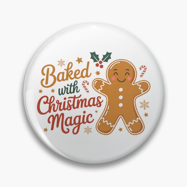 Item preview, Baked with Christmas Magic designed and sold by Moonody Designs.