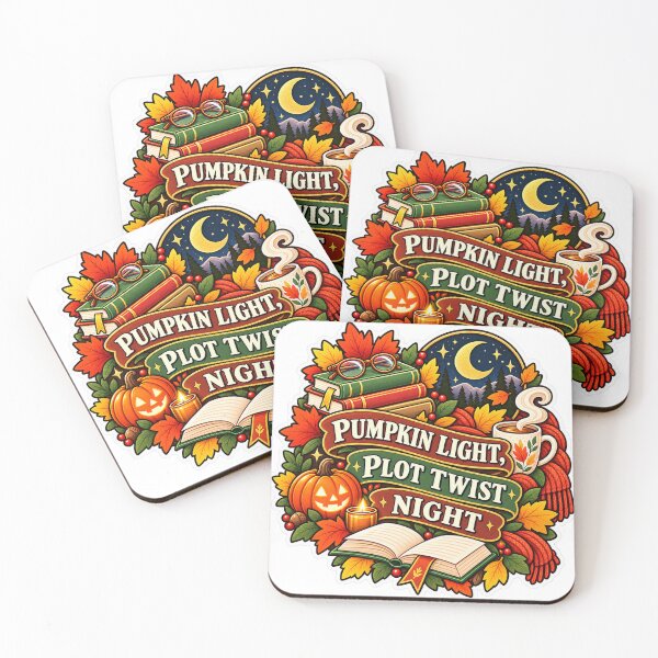 Item preview, Pumpkin Light Plot Twist Night Book Lover designed and sold by supertae.