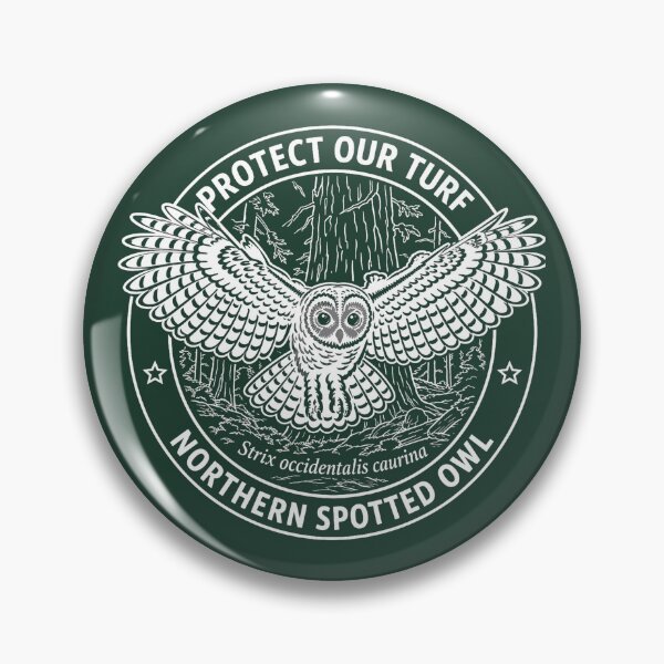 Item preview, Spotted Owl - Protect Our Turf designed and sold by Omaha Jones T-Shirts and More.