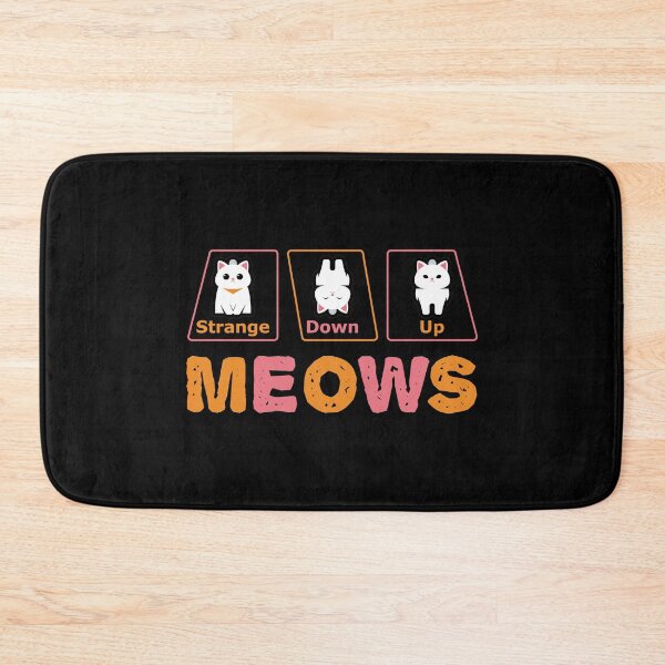 Item preview, Strange Down Up Meows Cat Sign Design designed and sold by AhmedZouita.