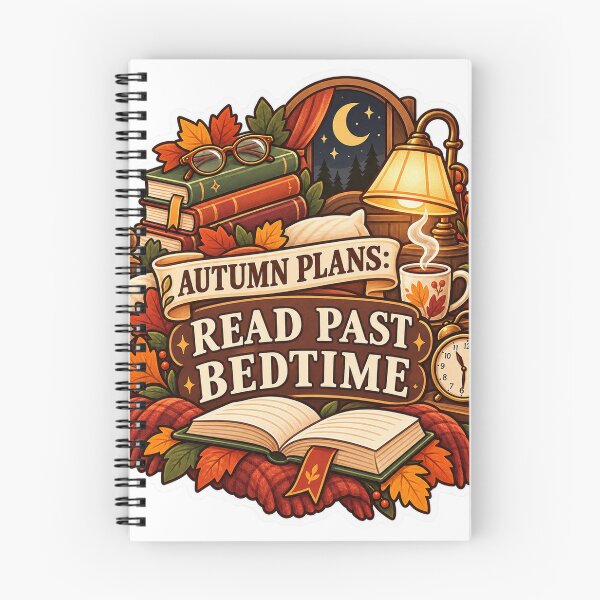 Item preview, Autumn Plans Read Past Bedtime Reader Humor designed and sold by supertae.