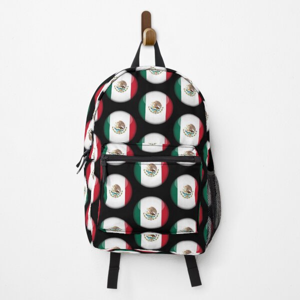 Item preview, Mexican 3D Round Flag Mexican Pride Design designed and sold by yazdogs.
