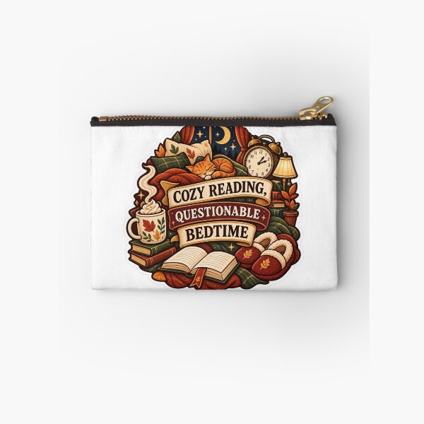 Item preview, Cozy Reading Questionable Bedtime Book Humor designed and sold by supertae.