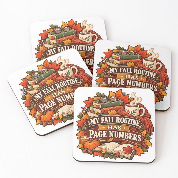Item preview, My Fall Routine Has Page Numbers Reader designed and sold by supertae.