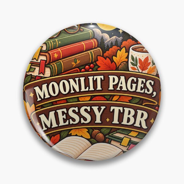 Artikelvorschau, Moonlit Pages – Unordentliche Leseliste für den Herbst entworfen und verkauft von supertae.