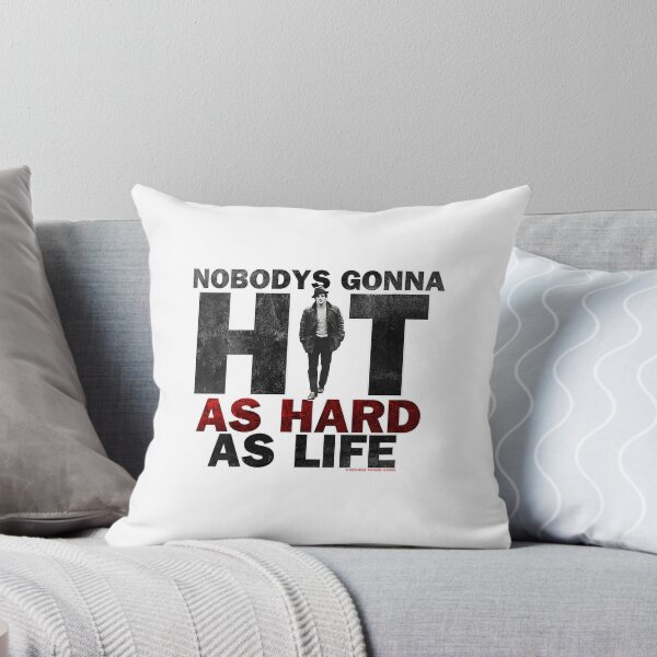 Item preview, Rocky Hard As Life Boxing Quote Design designed and sold by FernMary.