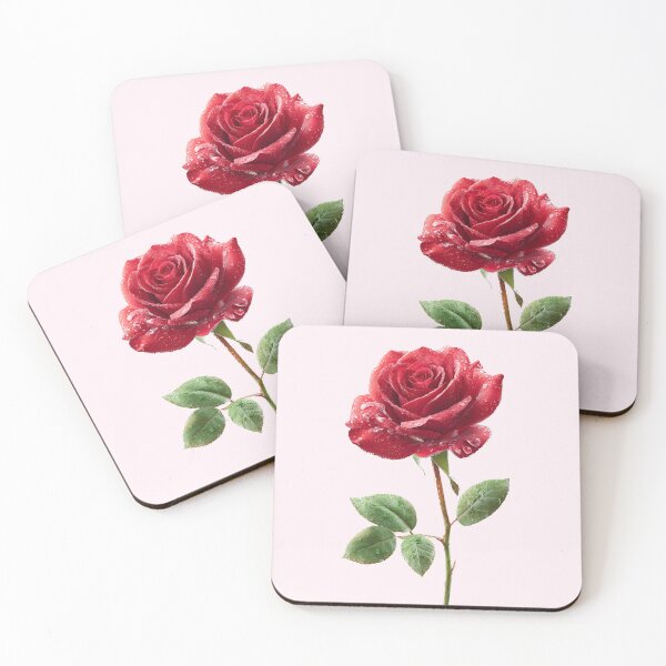 Item preview, Romantic Red Rose Floral Aesthetic designed and sold by jianina-alondra.