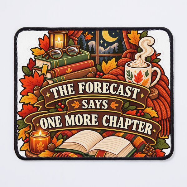 Item preview, The Forecast Says One More Chapter Reader designed and sold by supertae.