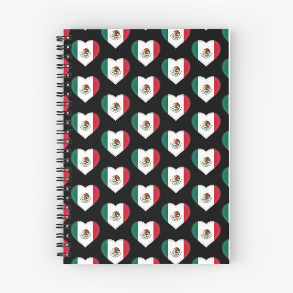 Item preview, Mexican Flag Heart 3D Mexican Love Gift Design designed and sold by yazdogs.
