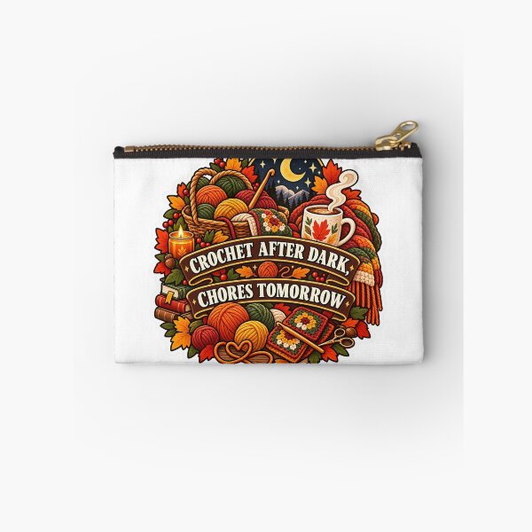 Item preview, Crochet After Dark Chores Tomorrow Humor designed and sold by supertae.
