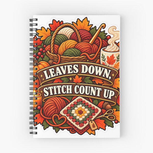 Item preview, Leaves Down Stitch Count Up Fall Crochet designed and sold by supertae.