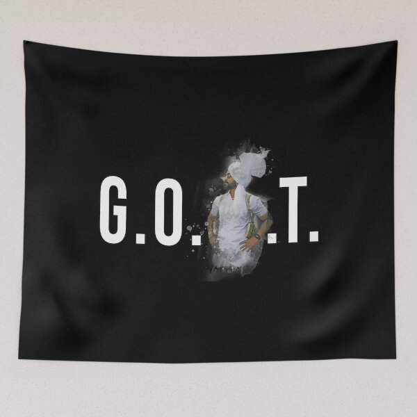 Item preview, DILJIT DOSANJH _ G.O.A.T. _ Punjabi Singer _ Desi Apparel designed and sold by Jeffasmooren.
