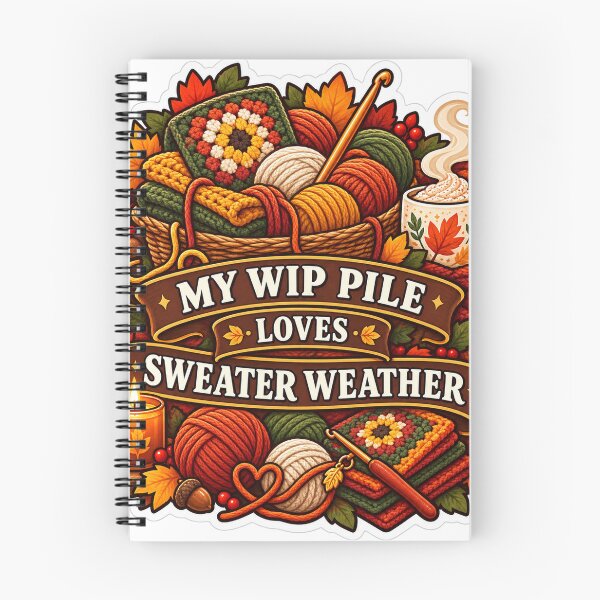 Item preview, My WIP Pile Loves Sweater Weather Crochet designed and sold by supertae.