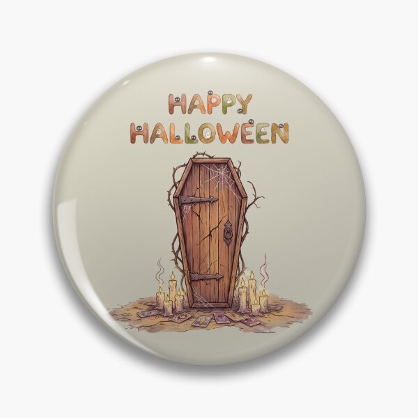 Item preview, Grunge Coffin Halloween designed and sold by shirt-planet.