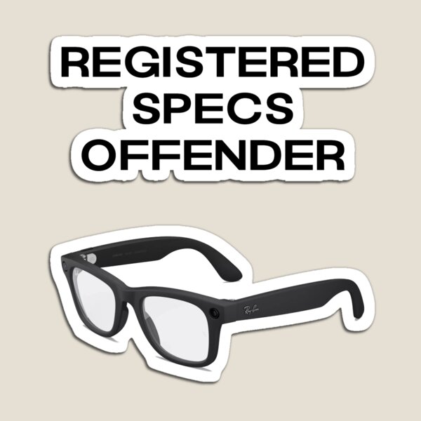 Item preview, Registered Specs Offender designed and sold by D2Kvirus.