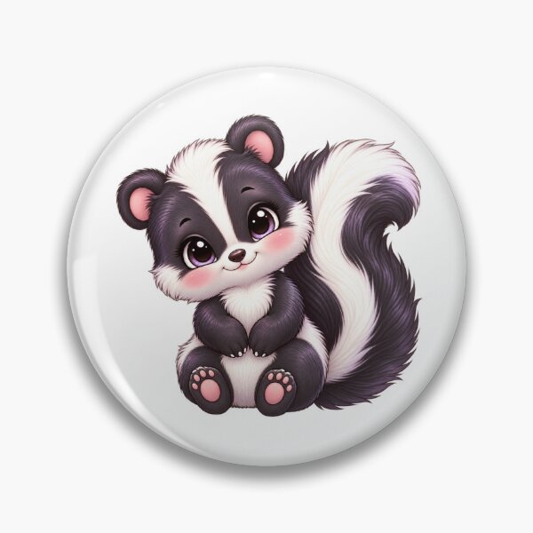 Item preview, Kawaii Woodland Baby Skunk designed and sold by Krys-Designs.