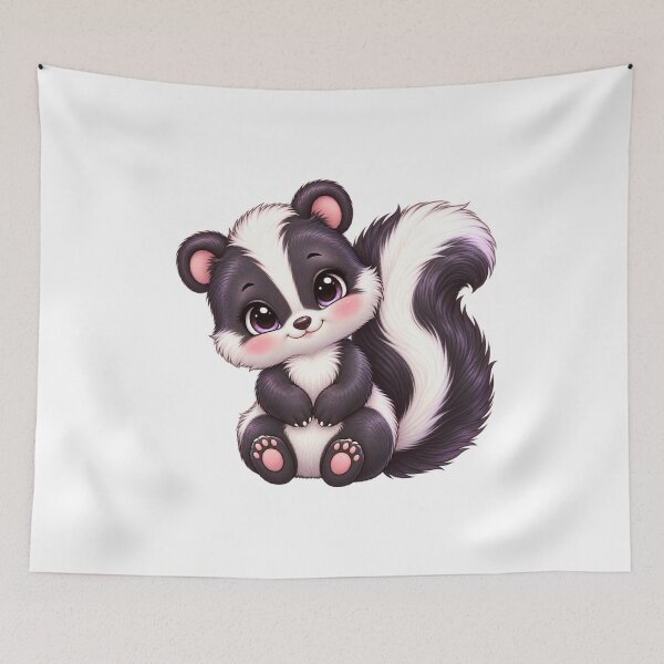 Item preview, Kawaii Woodland Baby Skunk designed and sold by Krys-Designs.