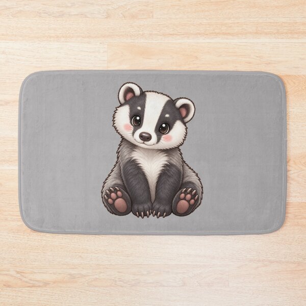 Item preview, Kawaii Woodland Badger Cub designed and sold by Krys-Designs.