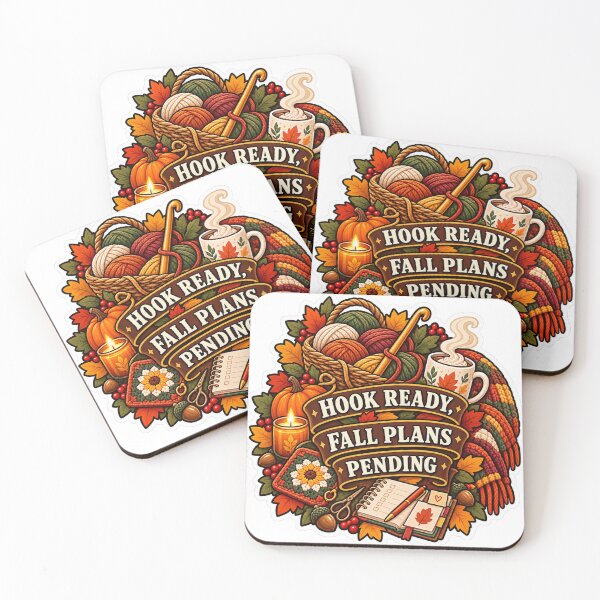 Item preview, Hook Ready Fall Plans Pending Crochet designed and sold by supertae.