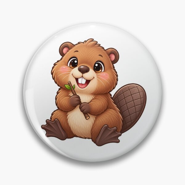Item preview, Kawaii Woodland Beaver designed and sold by Krys-Designs.