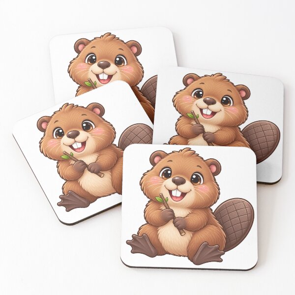 Item preview, Kawaii Woodland Beaver designed and sold by Krys-Designs.