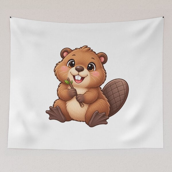Item preview, Kawaii Woodland Beaver designed and sold by Krys-Designs.