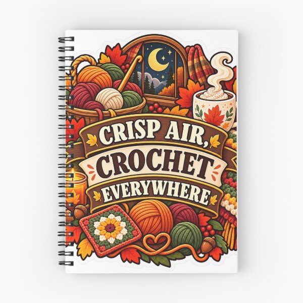 Item preview, Crisp Air Crochet Everywhere Fall Yarn designed and sold by supertae.