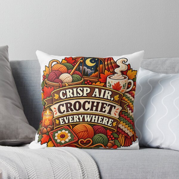 Item preview, Crisp Air Crochet Everywhere Fall Yarn designed and sold by supertae.