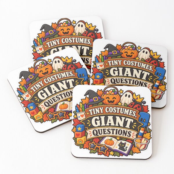 Item preview, Tiny Costumes Giant Questions Preschool designed and sold by supertae.