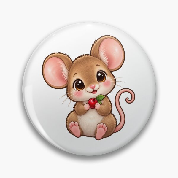Item preview, Kawaii Woodland Field Mouse designed and sold by Krys-Designs.