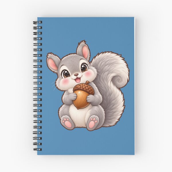 Item preview, Ardilla gris kawaii del bosque designed and sold by Krys-Designs.