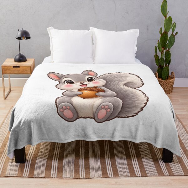 Item preview, Kawaii Woodland Gray Squirrel designed and sold by Krys-Designs.